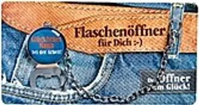 Produktbild von Flaschenöffner 'Glücklicher Mann bei der Arbeit'