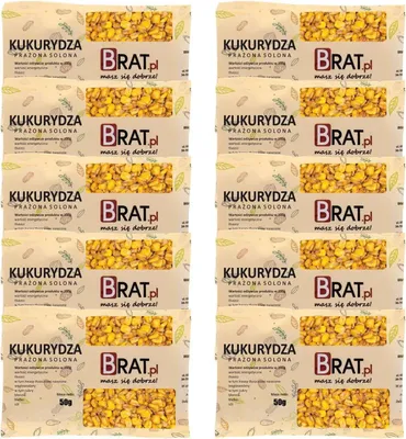 Immagine prodotto di Mais tostato salato 10 x 65 g Brat.pl