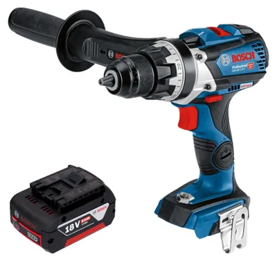 Immagine prodotto di Bosch GSR 18V-110 C Trapano avvitatore professionale a batteria 18 V 110 Nm brushless + 1x batteria ricaricabile 5,0 Ah - senza caricabatterie
