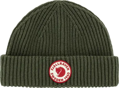Produktbild von Fjällräven Uni 1960 Lite Logo Mütze Deep Forest