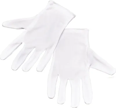 Immagine prodotto di Guanti da mago unisex Bristol Novelty, per adulti, 1 paio BN1339 (taglia unica) (bianco)