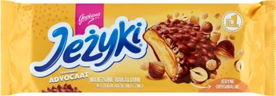 Produktbild von Jeżyki-Kekse in Advocaat-Milchschokolade 140 G