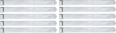 Produktbild von Alberts 845322 Ladenband, gerade, Abschluss abgerundet, galvanisch verzinkt, dickschichtpassiviert, Rolle Ø16 mm, Größe 500 x 45 mm, 10er Set