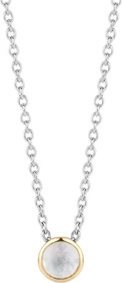 Produktbild von 3898MW/42 Collier mit Perlmutt und Zirkonia 3898MW/42 Ti Sento Milano