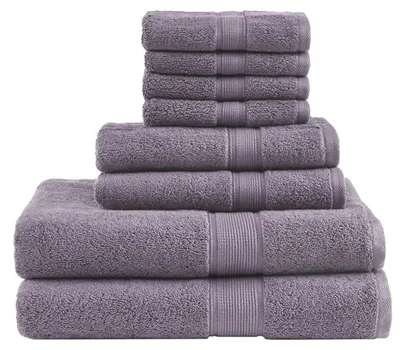 Immagine prodotto di Set di asciugamani da bagno Madison Park, 800 g/m², 100% cotone, ideale per il bagno,