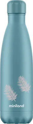 Immagine prodotto di Bottiglia thermos Miniland Terra, 500 ml, blu/palma
