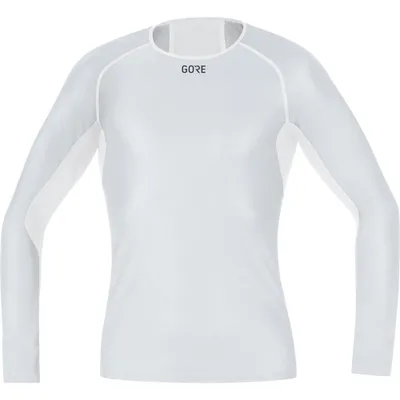 Produktbild von Gore® Wear Windstopper Base Layer L/s Light Grey / White S