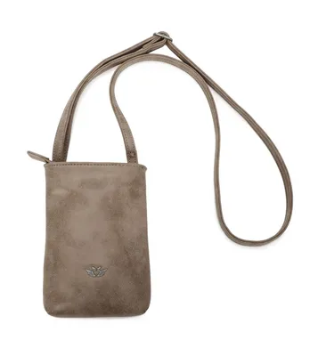 Image de Fritzi aus Preußen sac à épaule bandoulière sac pour téléphone portable Vintage Roja03 Crossbody Old Wood brun