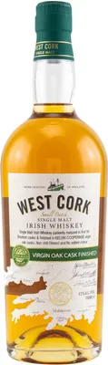 Produktbild von West Cork Virgin Oak Cask Finish - Single Malt Irish Whiskey