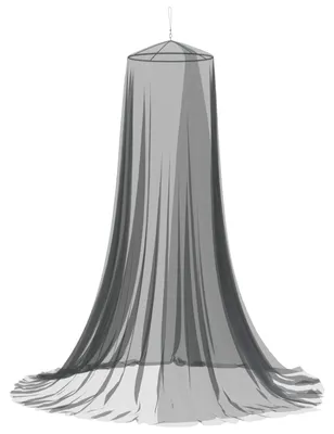 Image de vidaXL Moustiquaire pour lit, 156 mailles, noir