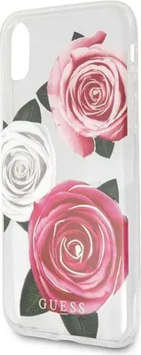 Produktbild von Apple Clear Guess Back Cover for iPhone XR - Flower Desire