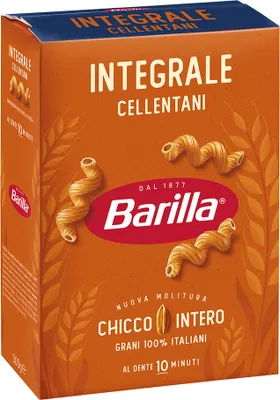Produktbild von 12x Pasta Barilla - Integrali - Cellentani - 500g - Vollkorn Italienische Nudeln