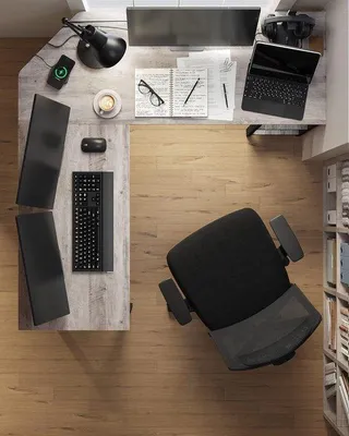 Produktbild von Famanu Schreibtisch – kompakt und nachhaltig – 100 x 50 x 75 cm