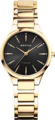 Image de Montre femme BERING 15630-332 gold fashion classic in titanium