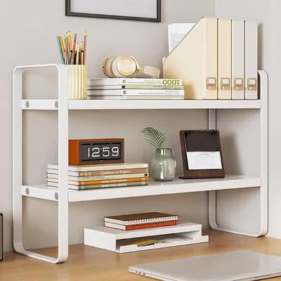 Obrázok produktu pre Omgoods – Drevený organizér na písací stôl so 4 úrovňami