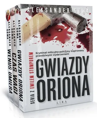 Productafbeelding van Pakiet trzech kryminałów: Gwiazdy Oriona, Czas Wagi, Wenus umiera
