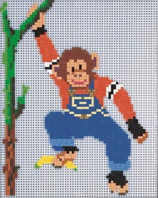 Produktbild von Stick it®  Affe mit Banane ca. 1.100 Teile