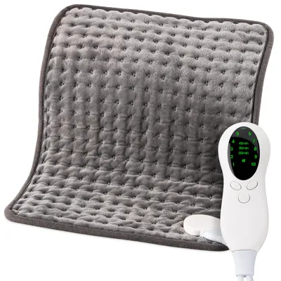 Produktbild von HEIMWERT Wärmekissen Heizkissen mit Abschaltautomatik - Sofortwärme in 10 Stufen bis 100 Watt mit Timer - 30x40 cm ideal für Rücken Schulter Nacken Bauch I elektrisches Wärme Kissen heating pad