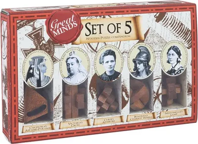 Produktbild von PROFESSOR PUZZLE Great Minds: Slawische Frauen 5in1