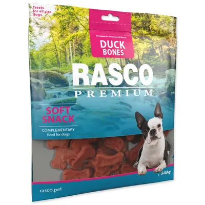 Zdjęcie produktu dla Rasco Premium Przysmak z kaczki, kostka 500g