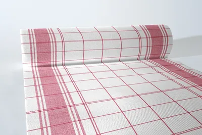 Produktbild von Airlaid Tischläufer Nadeem in Bordeaux, 40 cm x 24 m , 1 Stück - Mank