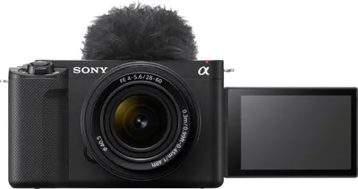 Produktbild von Sony ZV-E1 + FE 28-60mm F4-5.6, 12,1 MP, 4240 x 2832 Pixel, Exmor R CMOS, 4K Ultra HD, Touchscreen, Schwarz