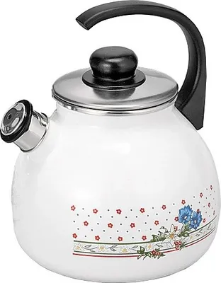 Produktbild von Flötenkessel Emailliert 2 L Ø18 cm
