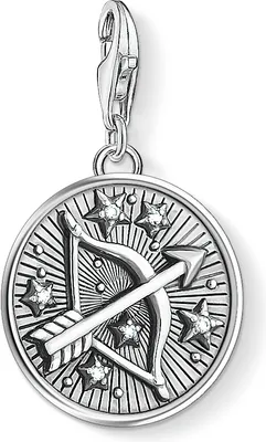 Immagine prodotto di Thomas Sabo segno zodiacale Sagittario 1648-643-21 Ciondolo con charm
