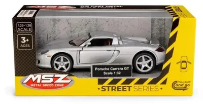 Produktbild von Porsche Carrera GT, Farbe Silber - MSZ