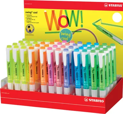 Zdjęcie produktu dla STABILO 275/48-1, Czerwony, Żółty, Karton, Plastik, 283 mm, 148 mm, 250 mm