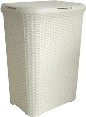 Obrázek produktu pro CURVER Koš Na Špinavé Prádlo Rattan 40L - Krémový 00709-885