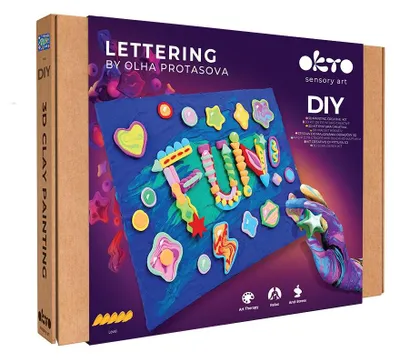 Image de Kit de modélisation 3D en pâte à modeler "FUN" OKTO 10050