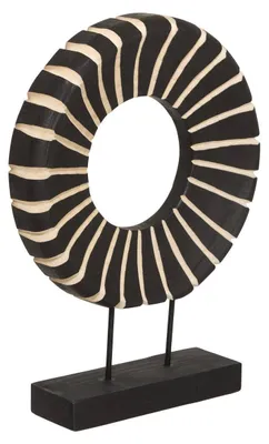 Produktbild von Dekorationsobjekt nyero, h. 47 cm, schwarz  - Atmosphera créateur d'intérieur