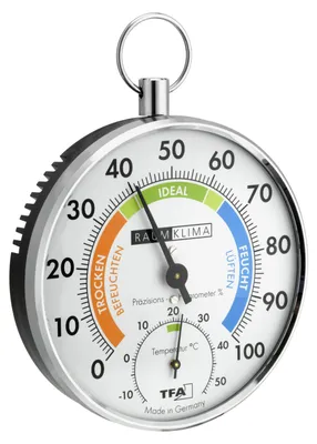 Obrázek produktu pro TFA-Dostmann 45.2027, Analog, Kulatý, 113 mm, 35 mm, 65 g, 10,2 cm