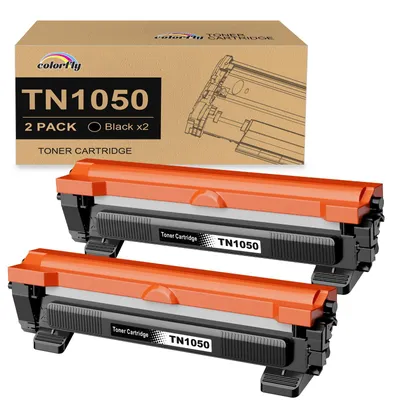 Toner TN1050 schwarz, 2er-Pack, für Brother Drucker