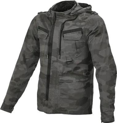 Zdjęcie produktu dla Macna Combat Camo Motorrad Textiljacke, kamuflaż, S
