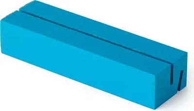Obrázok produktu pre Metrie, Dablin-10B2PB Stojánok na karty a vizitky, svetlo modrý, buk, 10 cm