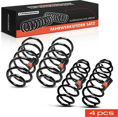 Immagine prodotto di Frankberg 4x molla sospensione anteriore posteriore per Audi TT 8N3 1.8L 1998-2006