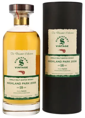 Produktbild von Highland Park 18 Jahre - 2006/2024 - Signatory Vintage - Ibisco Decanter - Single Malt Scotch Whisky