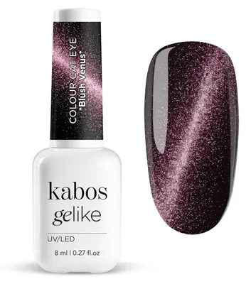 Produktbild von Kabos Cat Eye Nagellack Magnetisch Hybridlack UV/LED Blush Venus 8ml