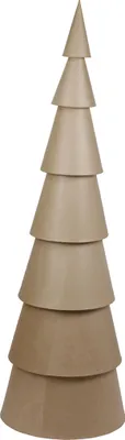 Produktbild von Clairefontaine Décopatch XLA40C - Tannenbaum aus Pappmache, 60x60x200 cm, zum Dekorieren, 1 Stück