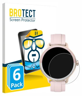 Produktbild von 6x Für KIBFLE DR03 1.27" Schutzfolie BROTECT Displayschutz Display Schutz Folie Klar Transparent
