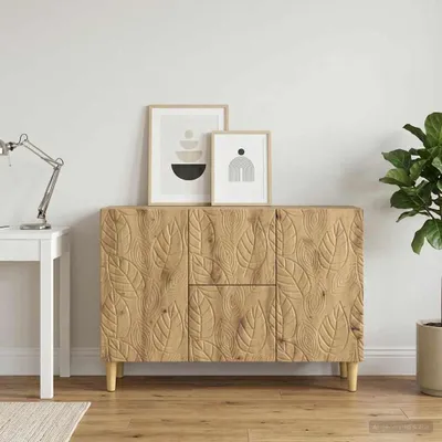 Obrázek produktu pro vidaXL Komoda Artisan – dub 89 x 34,5 x 60 cm Dřevotřísková deska
