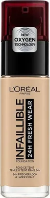 Zdjęcie produktu dla Loreal paris infallible 24h fresh wear podkad, 300 amber, 30 ml