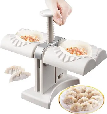Image de Set de moules à pâte, Handpresso, outil multifonctionnel à monter soi-même pour les raviolis et les pâtes, facile à utiliser