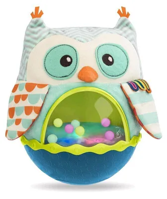 Obrázok produktu pre B. toys Soft RolyPoly Sova – detská hračka 44853