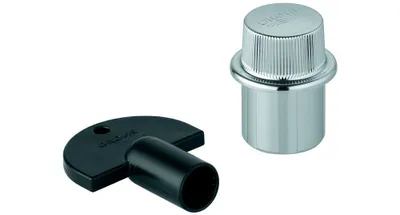 Produktbild von GROHE Kappe 01490, für Atlanta UP-Ventil-Oberbau Steckschlüssel, chrom