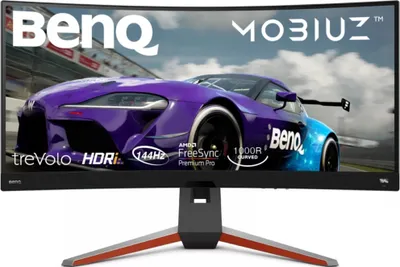 Produktbild von BenQ Mobiuz EX3410R - LED-Monitor - gebogen - 86.4 cm (34″)