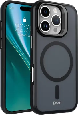 Immagine prodotto di Custodia Etteri Morning Fog per iPhone 16 Pro Max 6.9'' Nero