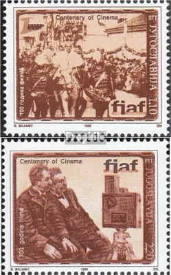 Produktbild von Briefmarken Jugoslawien 1995 Mi 2733-2734 (kompl.Ausg.) postfrisch 100 Jahre Kino